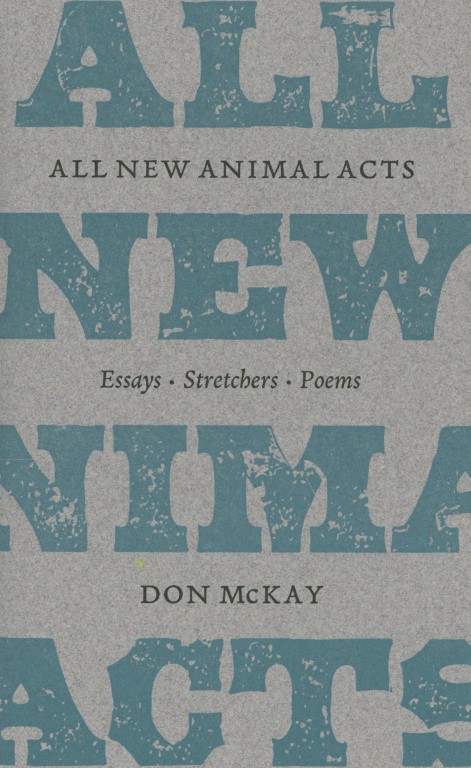 Essays, Stretchers, Poems / Gaspereau Press / $24.95